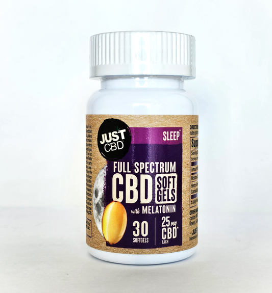 JustCBD - 25 mg CBD Capsules & Melatonin