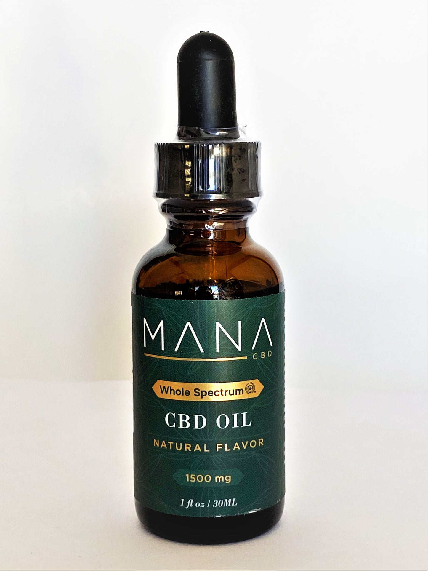 1,500 mg CBD Tincture - Whole Spectrum CBD