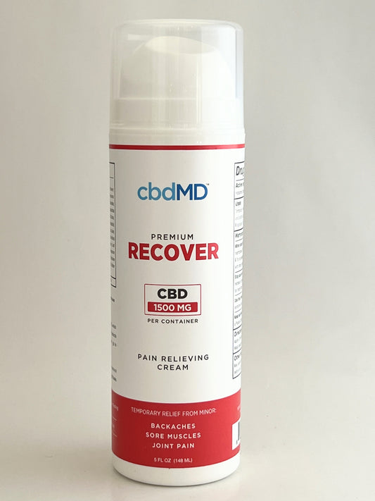 Recover Cream 1500 mg (4 ounces) - CBD Central